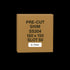 0.7mm Precut Alignment Slotted Shim 150x150 Slot 50mm Pack of 10